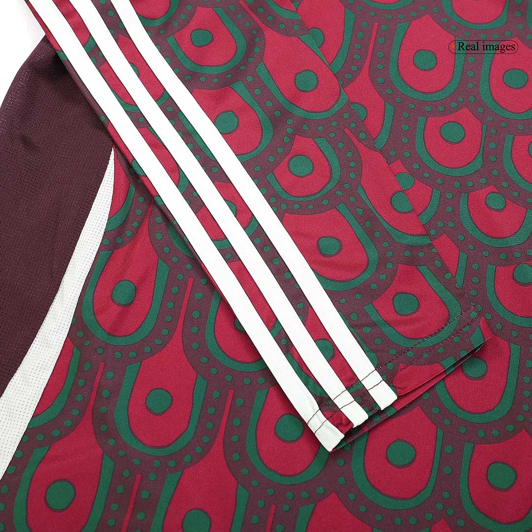 Men's Mexico Home Long Sleeve Soccer Jersey Copa América 2024