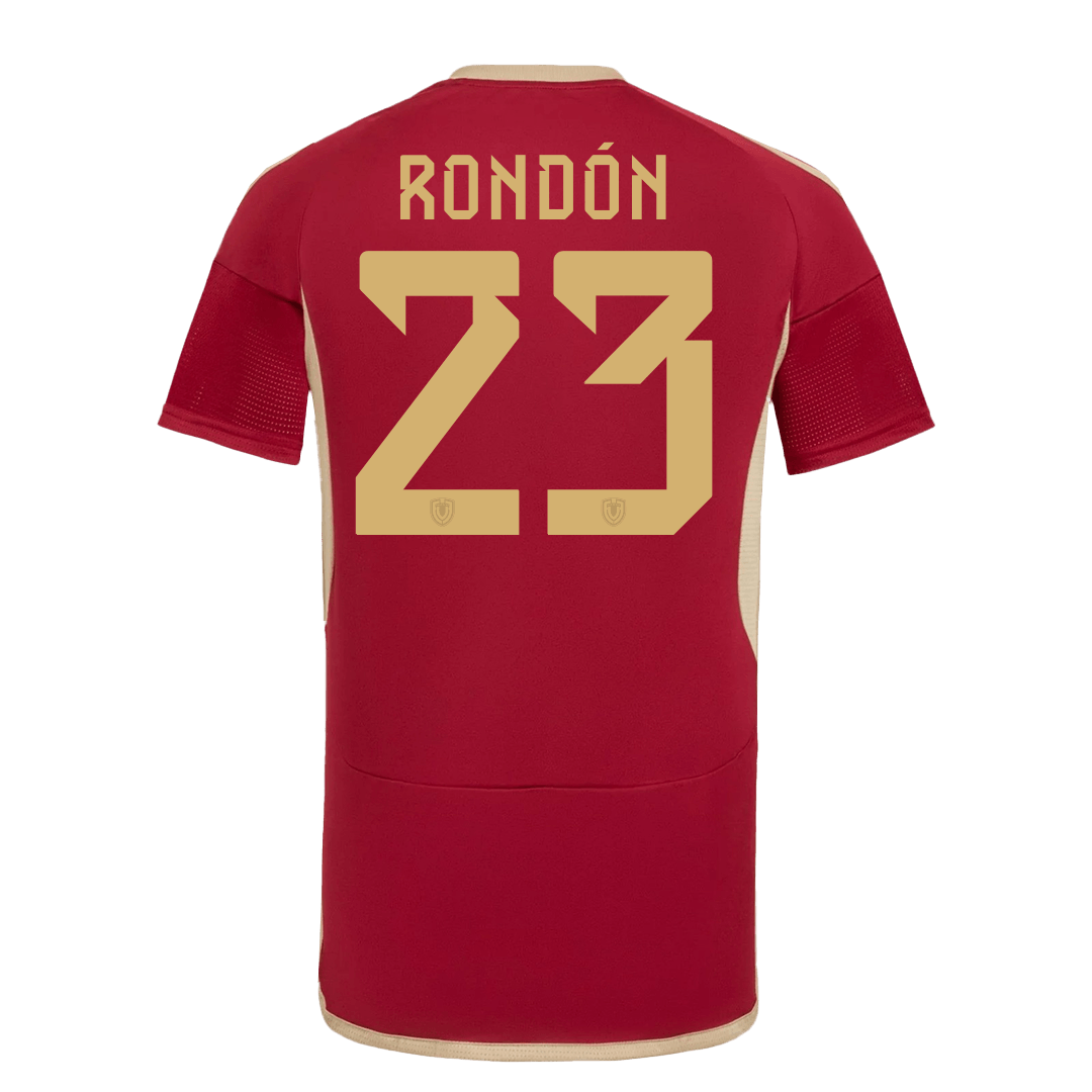 Men's Venezuela RONDÓN #23 Home Soccer Jersey Copa América 2024