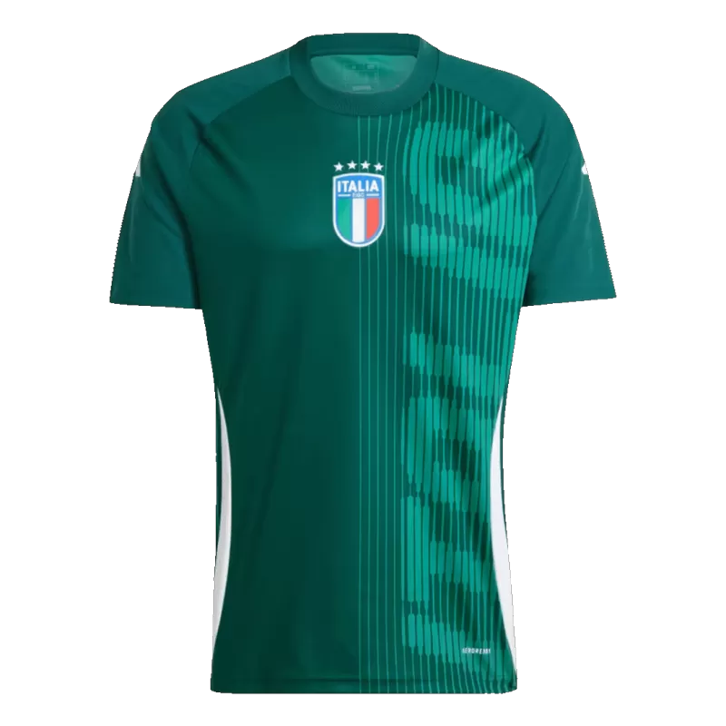 Italy Pre-Match Soccer Jersey 2024 Euro Green