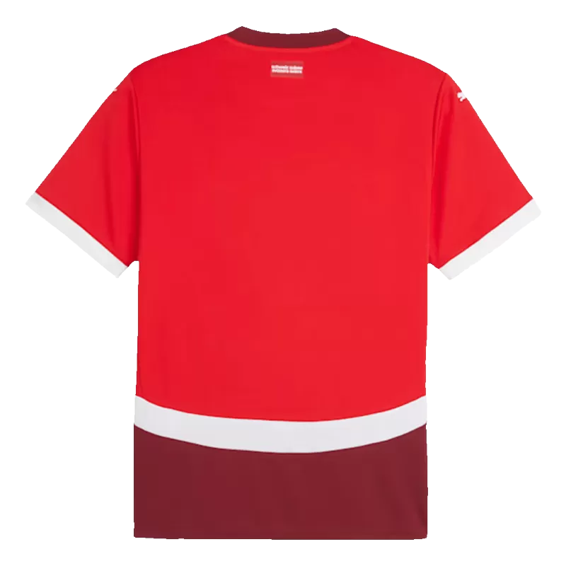 Switzerland Home Soccer Jersey Euro 2024