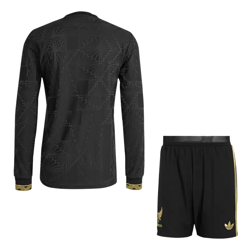 Player Version Mexico Third Away Long Sleeve Jerseys Kit 2025- Gold Cup Go Game Wear