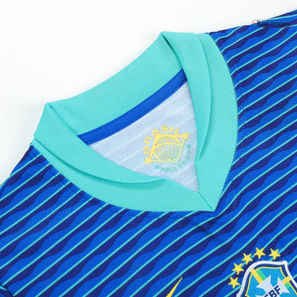 Kid's Brazil Away Jerseys Full Kit Copa América 2024
