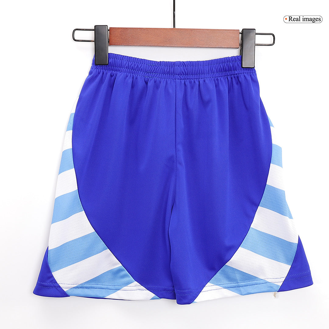 Kid's Argentina Away Jerseys Full Kit 2024