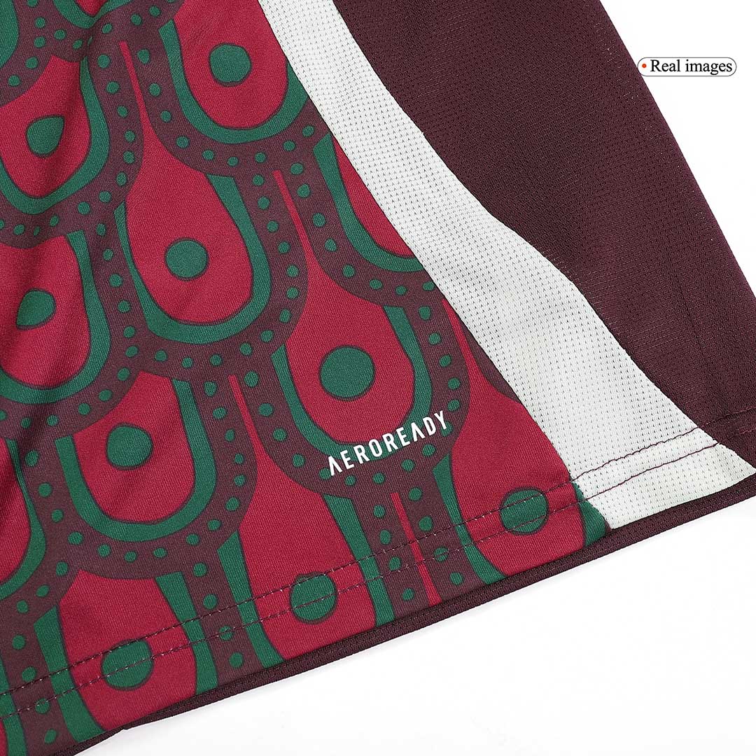 Men's Mexico Home Long Sleeve Soccer Jersey Copa América 2024