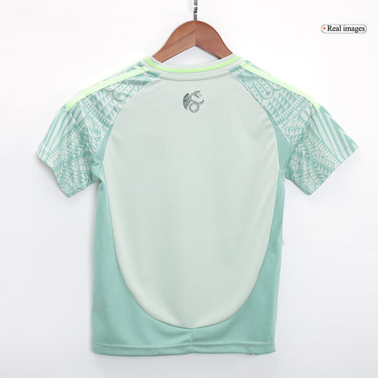 Kid's Mexico Away Jerseys Kit(Jersey+Shorts) Copa América 2024