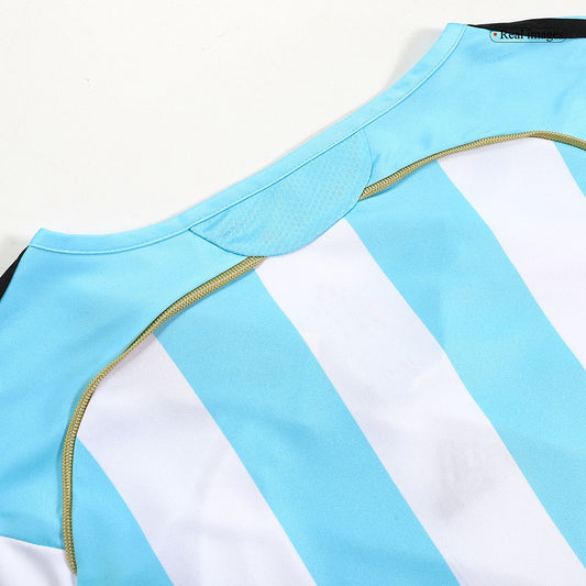 Argentina Home Retro Soccer Jersey 2006