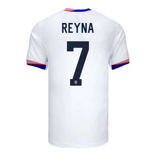 Men's USA REYNA #7 Home Soccer Jersey Copa América 2024