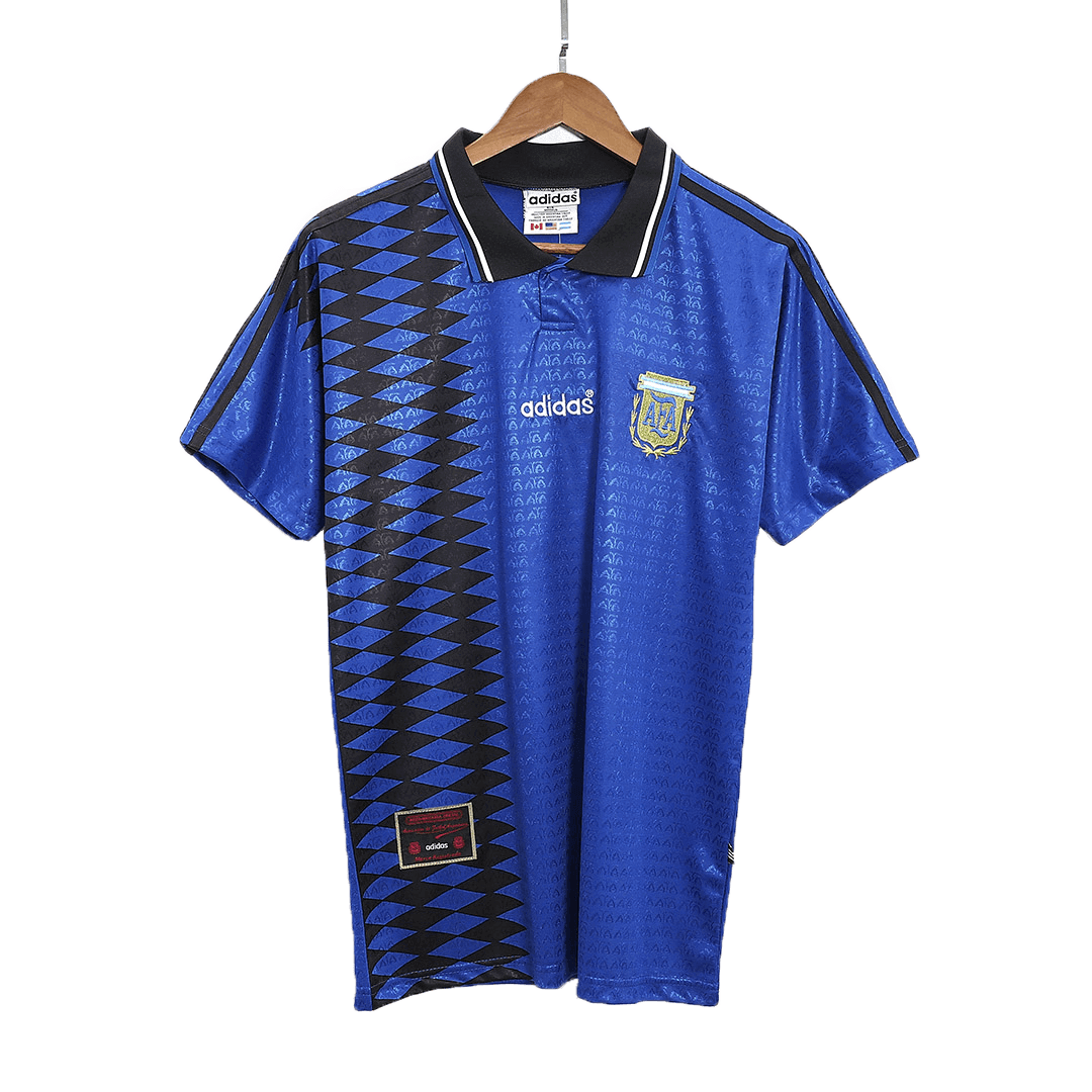 Argentina Away Retro Soccer Jersey 1994