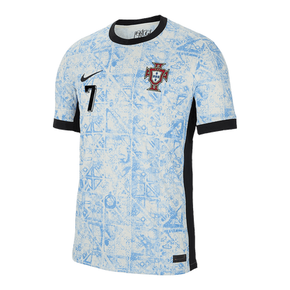 Men's Portugal RONALDO #7 Away Soccer Jersey Euro 2024 Go Game Wear