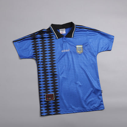 Argentina Away Retro Soccer Jersey 1994