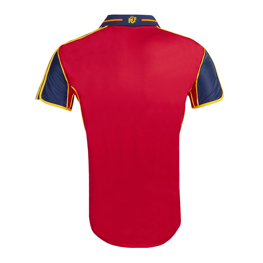 Retro 2000 Spain Home  Soccer Jersey Top Soccer Jerseys Store