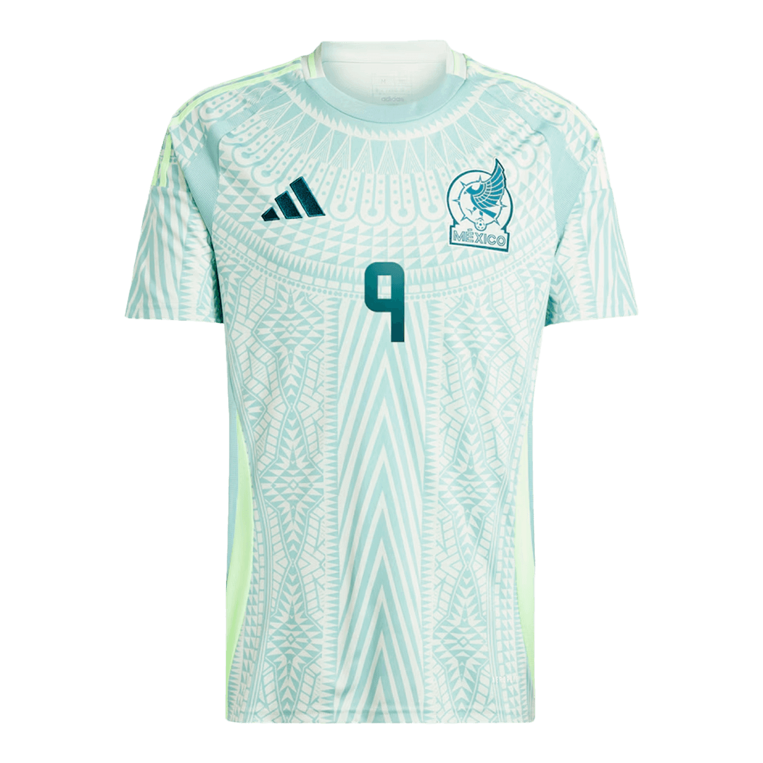 Men's Mexico RAÚL #9 Away Soccer Jersey Copa América 2024
