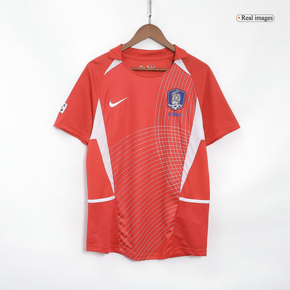 Retro 2002 South Korea Home Soccer Jersey