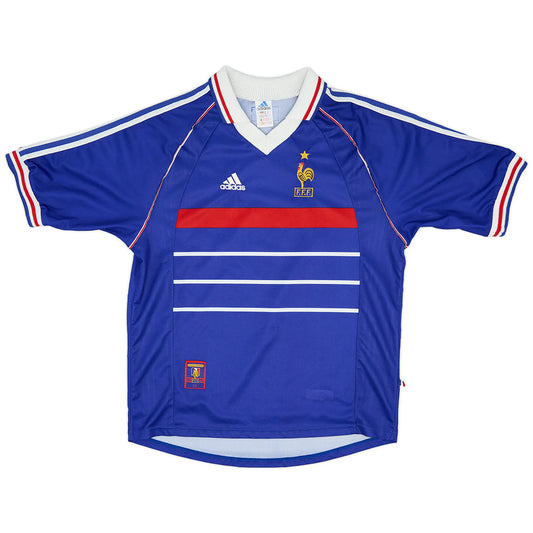 Classic France Home Jersey World Cup 1998