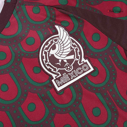 Men's Mexico Home Long Sleeve Soccer Jersey Copa América 2024