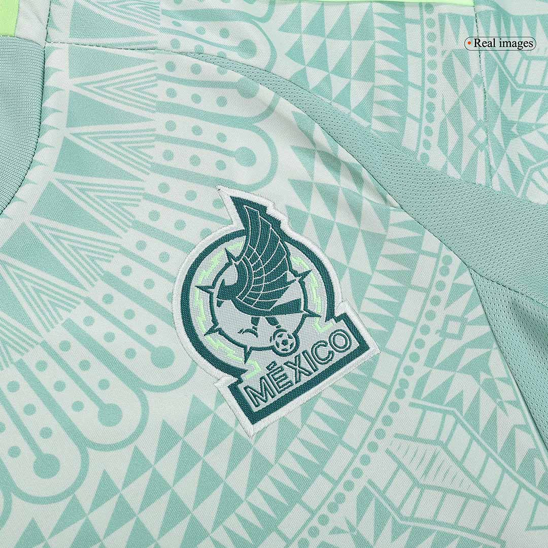 Kid's Mexico Away Jerseys Kit(Jersey+Shorts) Copa América 2024