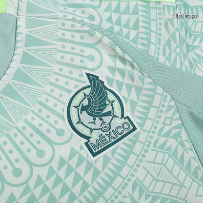 Kid's Mexico Away Jerseys Kit(Jersey+Shorts) Copa América 2024