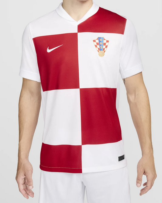 Croatia Home Soccer Jersey Euro 2024/25