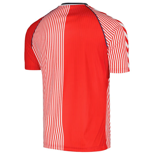 Denmark Home Soccer Jersey 1986