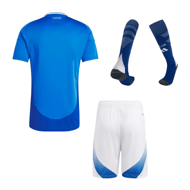 Italy Home Soccer Full Kit Jerseys 2024 Euro