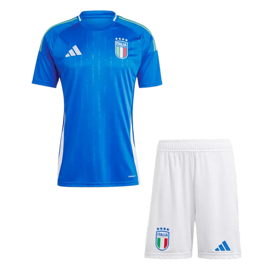Italy Home Soccer Kit Jerseys 2024 Euro