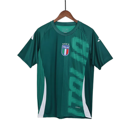 Italy Pre-Match Soccer Jersey 2024 Euro Green
