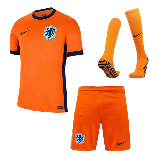 Netherlands Home Soccer Jerseys Full Kit 2024