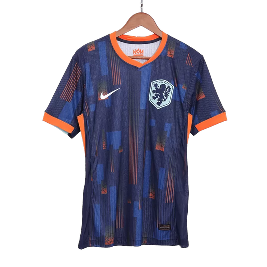 Player Version Netherlands Away Soccer Jersey 2024 EURO - Slim Fit
