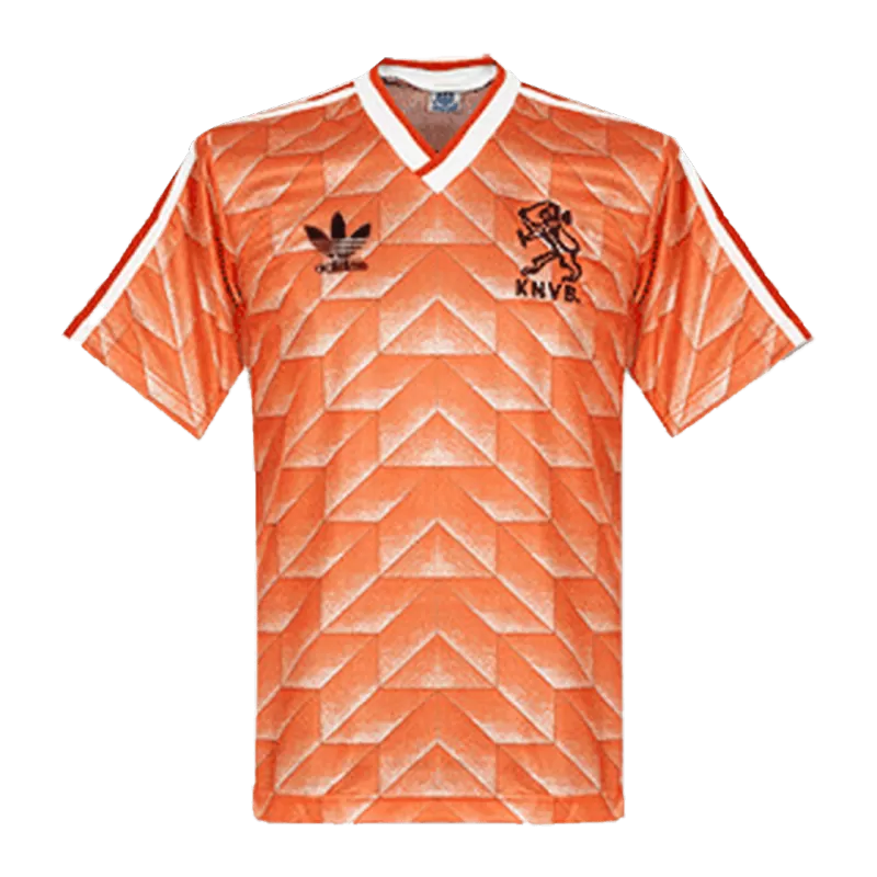 Retro Netherlands Home Soccer Jersey 1988