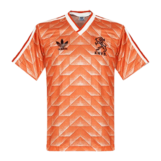 Retro Netherlands Home Soccer Jersey 1988