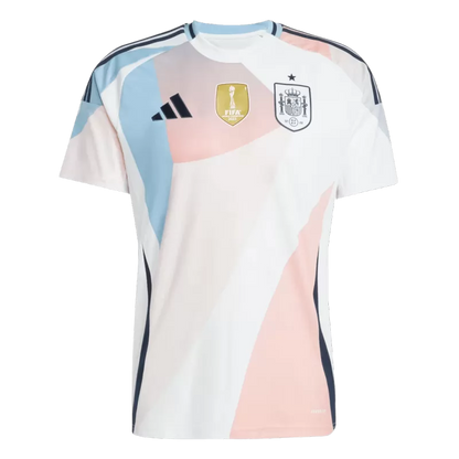 Spain Away Soccer Jersey 2025 Women's Euro