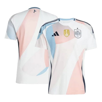 Spain Away Soccer Jersey 2025 Women's Euro