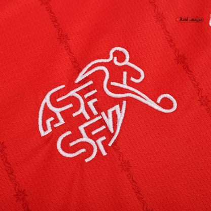 Switzerland Home Soccer Jersey Euro 2024