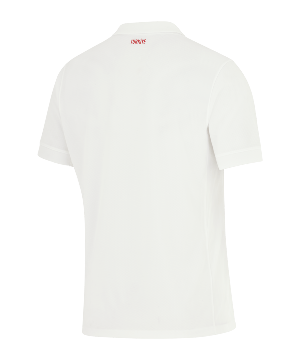 Turkey Home EM 2024 Soccer Jersey white red F100