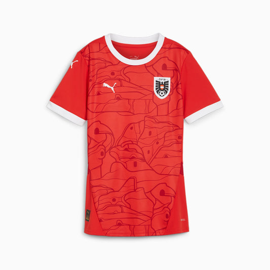 Women's Austria Home 2024 Soccer Jersey