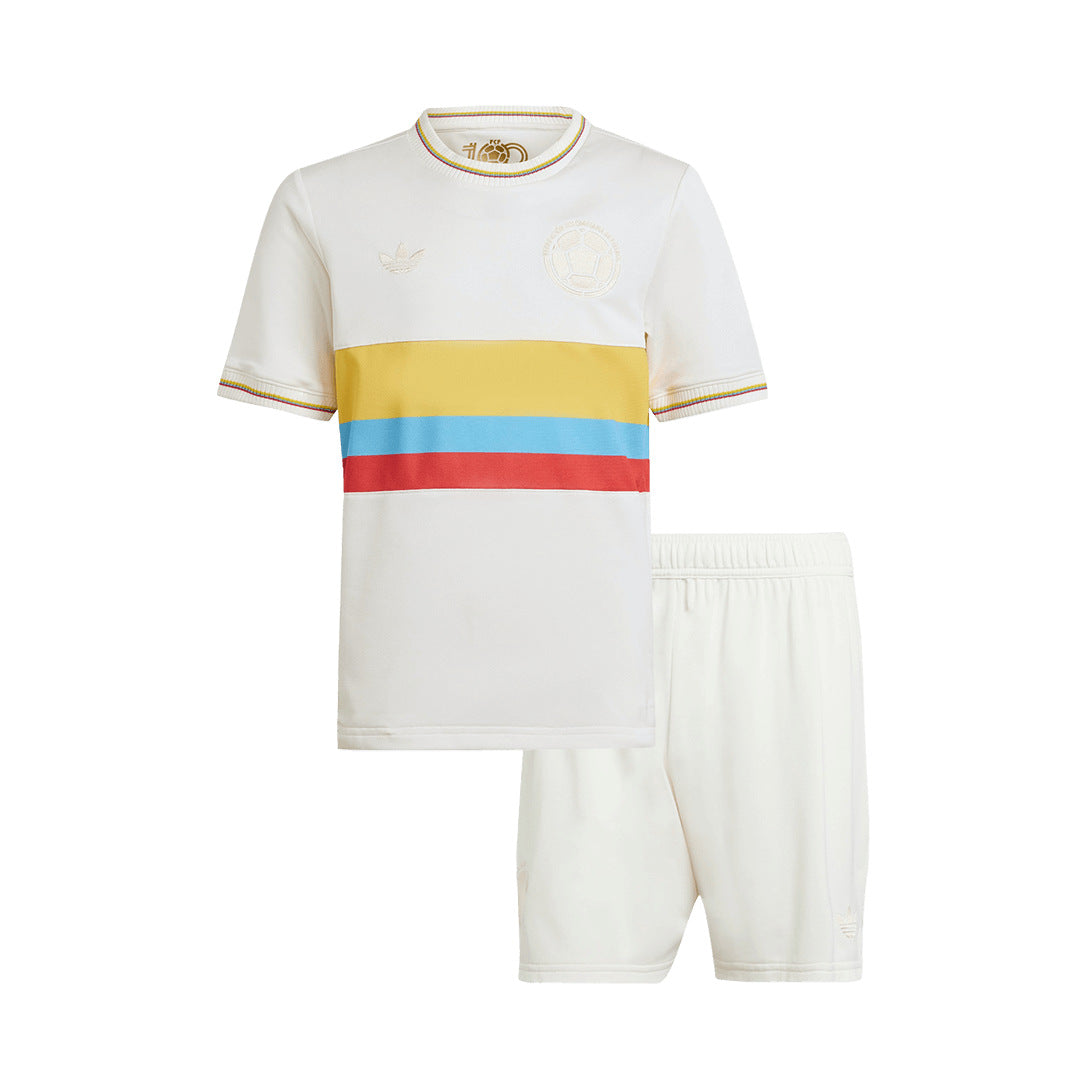 Kid's Colombia 100th Anniversary Jersey Kit(Jersey+Shorts) 2024