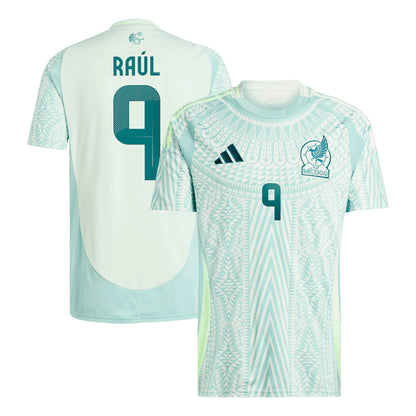 Men's Mexico RAÚL #9 Away Soccer Jersey Copa América 2024