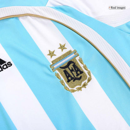 Argentina Home Retro Soccer Jersey 2006