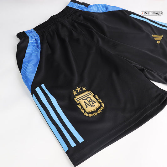 Argentina Pre-Match Soccer Shorts Copa América 2024