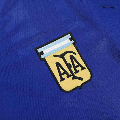 Argentina Away Retro Soccer Jersey 1986
