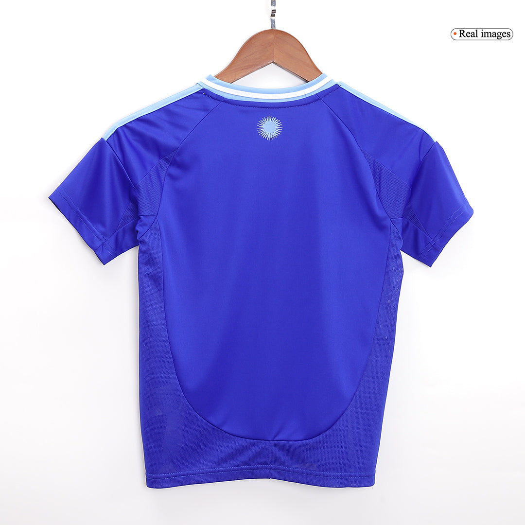 Kid's Argentina Away Jerseys Full Kit Copa América 2024