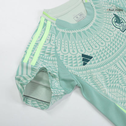 Kid's Mexico Away Jerseys Kit(Jersey+Shorts) Copa América 2024