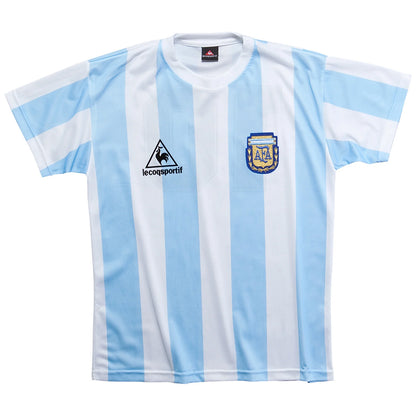 Argentina Home Retro Soccer Jersey 1986