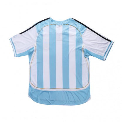 Argentina Home Retro Soccer Jersey 2006