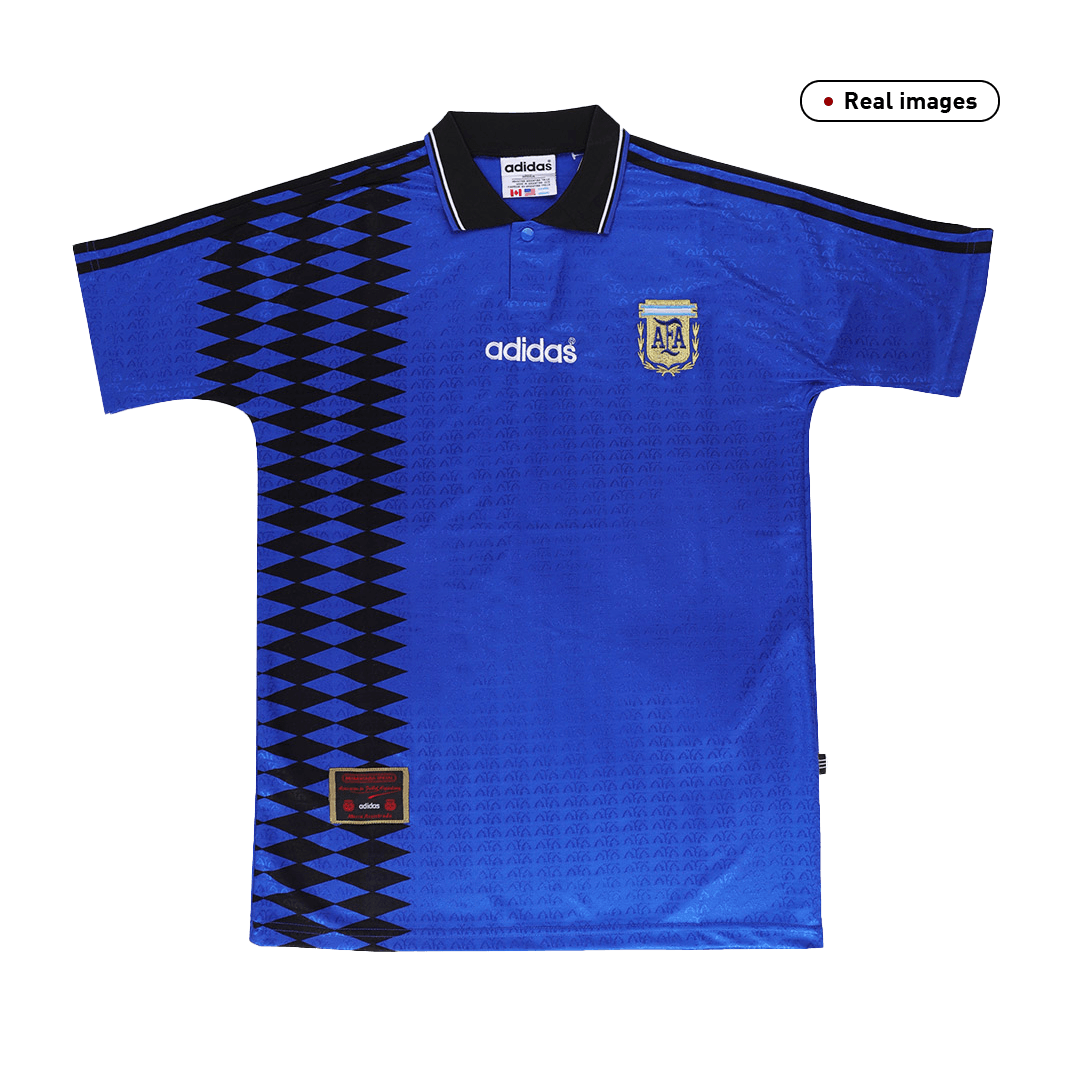 Men's Argentina #10 Away Retro Jersey (Jersey+Shorts) Kit 1994