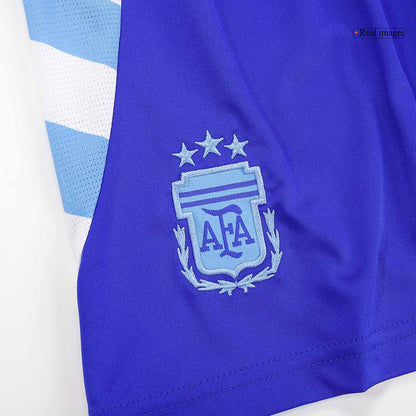 Kid's Argentina Away Jerseys Full Kit Copa América 2024