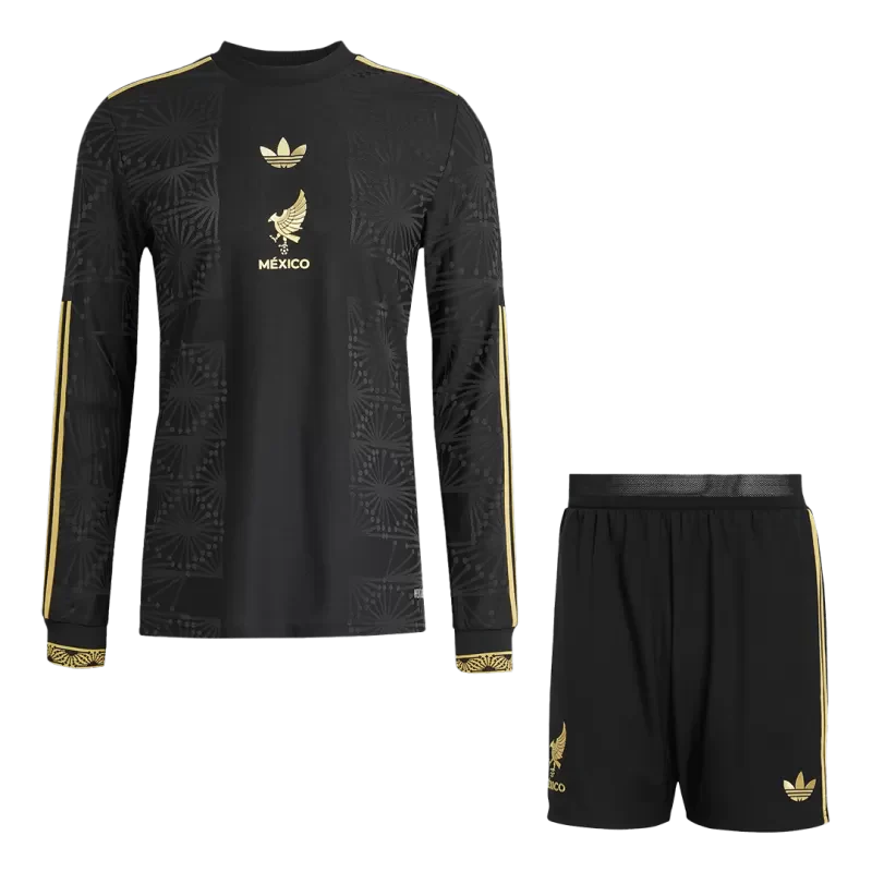 Player Version Mexico Third Away Long Sleeve Jerseys Kit 2025- Gold Cup Go Game Wear