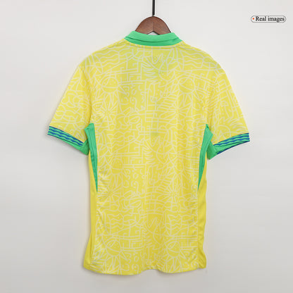 [Super Quality] Men's Brazil Home Soccer Jersey Copa América 2024