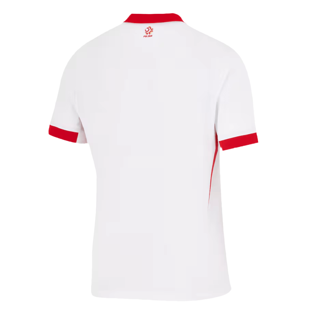 Poland Home Euro 2024 Soccer Jersey