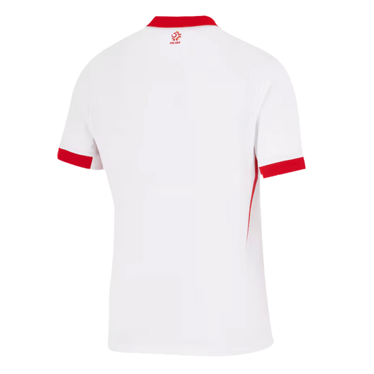 Poland Home Euro 2024 Soccer Jersey